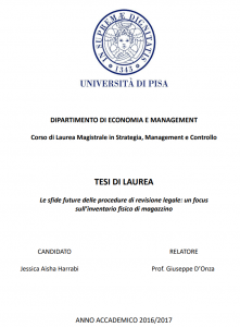 Le sfide future delle procedure di revisione legale - Tesi in economia